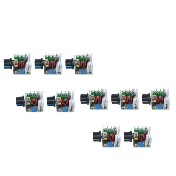10X Regulator of Voltage Controller Speed Dimmer SCR 2000W AC 220V ...