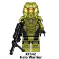 【Cheap】Compatible with LEGO Halo Warrior Shooting Game Third-Party Assembled Figures Children's Educational Toys KF6043. 