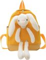 Girls School Bag With Detachable Plush Rabbit School Bag, Adjustable Shoulder Strap 2-8 Year Old Girl Backpack. 