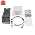 New Rex-C100 Rex C100 Digital Thermostat Pid Temperature Controller Ssr Output Max.40a Ssr Relay K Thermocouple 1m 2m Probe. 