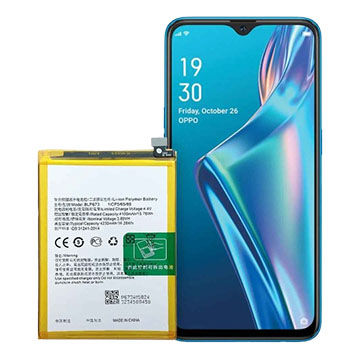 OPPO A3s  4230mAh Battery BLP673 For OPPO A3S BLP673 Replacement Battery ForAX5 A31 A12 A11 A11K Realme C1 2 RMX1805 Mobile Phone BLP-673 Latest Bateria