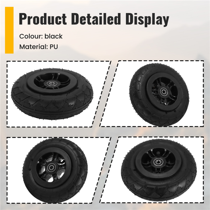 8%20Inch%20Off%20Road%20Wheel%20Pneumatic%20Rubber%20Mountain%20Wheels%20Kit%20for%20DIY%20Skateboard%20/Scooter/ROTATING%20-%20Image%203