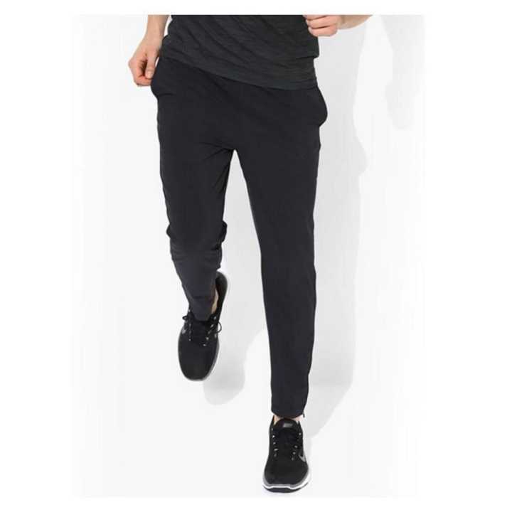 Mens Track Bottom-Black
