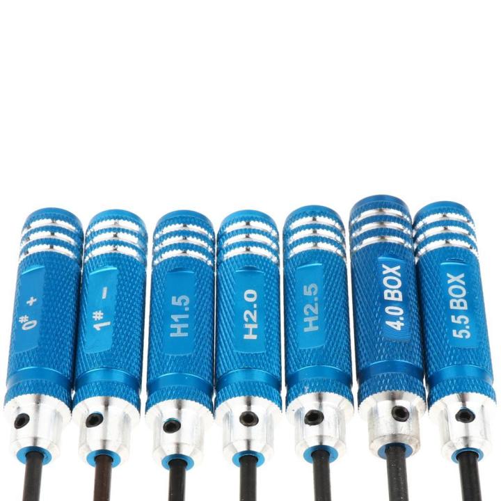 7PCS Screwdriver Set, Hex Screwdriver Car Screwdriver, RC Tool Kit