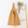 【ALLGOOD】Women Casual Hollow Woven Shoulder Bag Knitted Handbags Shopping Bag Large Capacity Summer Beach Bag Purse Sling Bag for Women. 