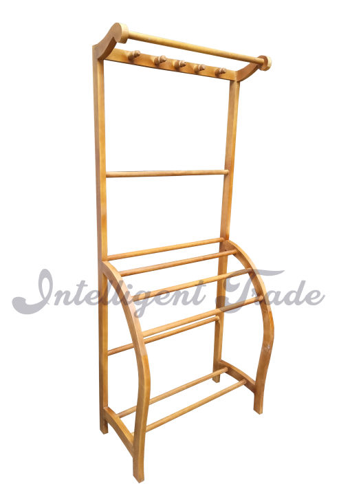 Heavy%20Wooden%20Clothes%20Hanger%20Rack%20Towel%20Rack%20-%20Image%204