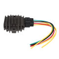 Outboard Motor Voltage Regulator Rectifier, Durable Voltage Regulator Rectifier Vibration Proof High Strength Fuel Efficient for Outboard Motor. 