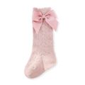 Girls Socks Bow Princess Socks Girls Baby Knee Socks Boneless Stitched Cotton Children Socks Baby Accessories. 