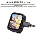 TouchScreen AMOLED Display Board 1.8 Inch 368x448 for 2 RP2350 Programmable Watch Development QSPI Enabled A. 