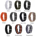 【ZIME】New Fashion Wristband Universal Nato Nylon Watch Strap Weaving Bracelet Loop Adjustable Watch Strap Band Heavy Duty 18 20/22mm. 