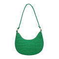 Mini Shoulder Underarm Bags Fashion Women Handbags Small Solid Color Casual Female Green Pouch Ladies Retro PU Leather Tote Bag. 