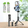 R1 Selfie Stick, Extendable Selfie Stick with Tripod Stand and Detachable Wireless Bluetooth Remote. 