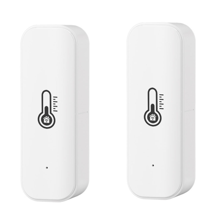 Tuya Smart Indoor Humidity Sensor Temperature Monitoring APP 2Pcs for ...