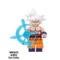 Compatible with LEGO Dragon Ball Son Goku Super Saiyan Vegeta Broly Building Blocks Minifigures Children's Toys. 