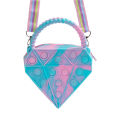 Cross-Border New Rat Killer Pioneer Bag Princess Coin Purse Silicone Crossbody Adult Children Bag Fashion Handbag. 