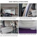 Car Isolation Film Fully Enclosed Transparent Isolation Curtain Protective Film - transparent. 