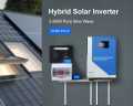 ON Grid -OFF 2 in 1 Hybrid Solar Inverter. 