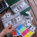 Green Budget binder with zippered envelope, A6 savings binder, budget cash envelope, cash note organizer, savings budget plan. 