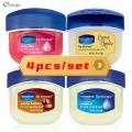 Lip Makeup Care Vaseline Lip Therapy Petroleum Jelly Lip Balm Original Cocoa Brulee 7g 0.25 Oz Lip Care Lip Balm 4pcs/set. 