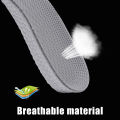 Fashion Invisible Height Inner Increase Insole Heightening Sneaker Half Cushion Sports Shoes Pad for Men Women. 