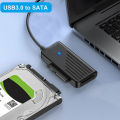 USB to SATA Adapter Converter Cable USB 3.0 2.0 to SATA Converter for 2.5 Inch SSD HDD Hard Drive External adaptador Accessories. 