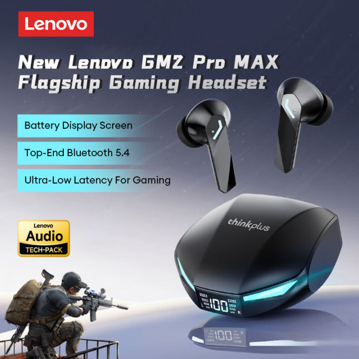 New%20Lenovo%20GM2%20PRO%20MAX%20Wireless%20Upgrade%20Bluetooth%205.4%20Earbuds%20LED%20Digital%20Display%20Waterproof%20Earphones%20Low%20Latency%20Game%20Headset%20-%20Image%204