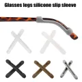 1 Pair Anti Slip Fashion Spectacle Eyeglasses Grip Eyeglass Holder Ear Hooks Eyewear Accessories Silicone Rubber Sleeve. 