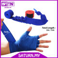 【STN】2PCS Boxing Hand Wrap MMA Bandage Wraps 5M Handwrap Muay Thai Bandages Kickboxing Training Venum Everlast武术泰拳拳击拳擊繃帶. 