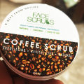 Coffee scrub. 