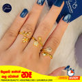 Glamon Rings For Girls Gold Jewellery Stone Heart Star Flower Shape Ring Size Adjustable Girls Rings Gift For Girls Friend Women Ring. 