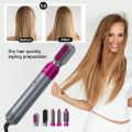 5-in-1 Multifunctional Curling Iron Set, Hot Air Styler Styling Tool, with 5 Interchangeable Barrels, Hair Dryer Straighteners Curling Irons Hot Wind Combs. 