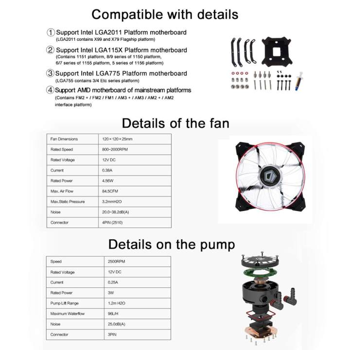Liquid%20CPU%20Cooler%20High%20Performance%20Liquid%20CPU%20Water%20Cooling%20System%20(Single%20Fan)%20-%20Image%204