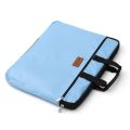 Canvas With Handle Durable Big Capacity Waterproof Handbag File Folder Files Bag Double Layers. 