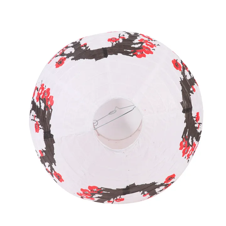 30cm%20Plum%20Blossom%20Round%20Paper%20Lantern%20Lamp%20Shade%20Chinese%20Oriental%20Style%20Light%20QUANYIN%20-%20Image%203