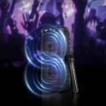 KBroad KTS 2060 Portable Bluetooth Karaoke Speaker Dual 6.5 Inch Wireless Speaker with Microphone JBL Party Box Type USB TF Card AUX FM RGB Lights Rechargeable Party Speaker JBL Style Bluetooth Speaker Party Box |ARM. 