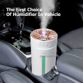 Geepact Rechargeable 300ml Air Humidifier Car Humidifier Mute Colorful Ambient Light USB Portable Air Humidifier Fragrance Diffuser for Vehicle Portable Purifier With Colorful Lights For Travel Bedroom Car Home Office. 