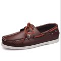 【WEJA】Summer men's shoes joker sailing shoes sebago leisure han edition tide driver beef tendon at the end of the foreign trade. 