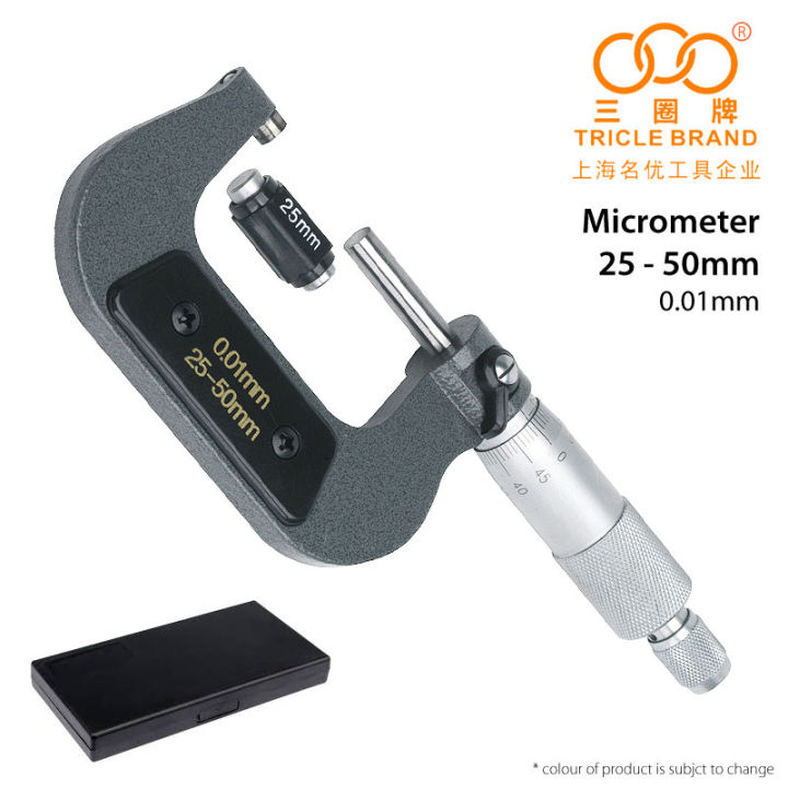Micrometer - 25-50 mm - 0.01 - Tricle