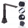 Portable Adjustable High Speed USB Book Image Document Camera Scanner 8 Mega-pixel HD High-Definition Max. A3 Scanning Size with OCR Function LED Light for Classroom Office Library Bank. 