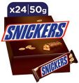 Snickers Bar 50g x 24 (Pack of 24). 