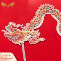 SuperRide Dragon Dance Costume Accessory Chinese Lunar New Year Dragon Dance Toy Diy Kit for Kids Dragon Boat Festival Crafts Set Dragon Dance Toy Kit. 