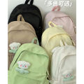 Japanese StyleinsSimple Casual All-Match Backpack Mori Style Travel Backpack Middle School Students College Students Bag Women. 