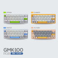 Armaggeddon GMK-100 RGB Gasket Mechanical Keyboard | 3 Modes | 2.4G Wireless | BT 5.3 | HotSwappable Lubed Switches. 
