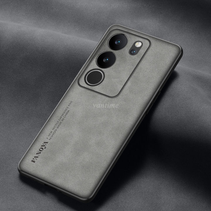 Vantime%20for%20Vivo%20V29%205G%20Case%20Soft%20Pure%20Leather%20Slim%20Matte%20Back%20Cover%20-%20Image%204