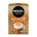 Nescafe Gold Toffee Nut Latte Instant Coffee 8 x Sachets 156g. 