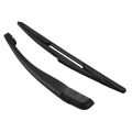 Brushes + Wiper Blade Arm Black for Car Rear Bezel PEUGEOT 307 SW / ESTATE. 