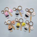 Stray Kids Cartoon SKZOO Key Chain Quality Acrylic Key Chain Bag Accessories ANLAN. 