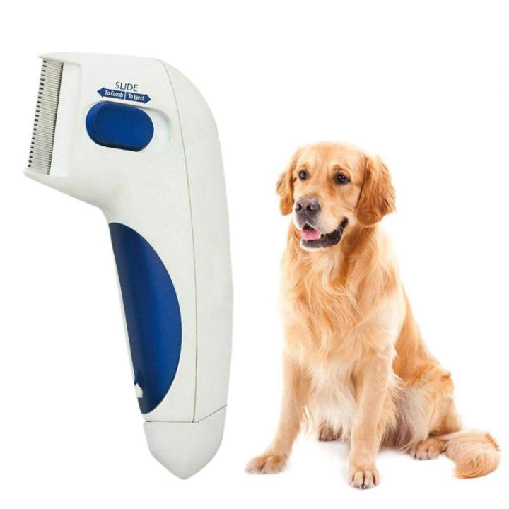 Flea Doctor Electric Comb Great for Dogs Cats Pet Brush Anti Tick Control Daraz.lk