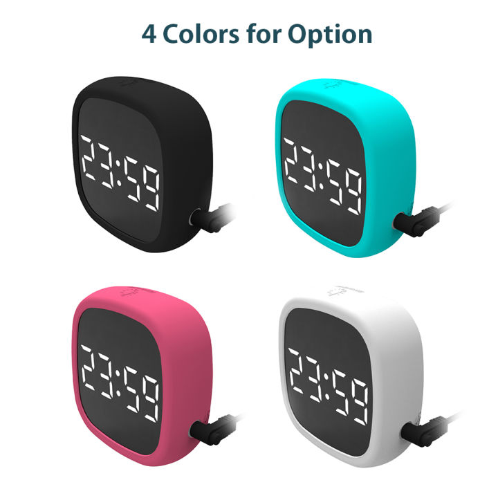 Travel%20Alarm%20Clock%20Digital%20LEDs%20Clock%20Voice%20Control%20Adjustable%20Brightness%20Auto%20Dimming%20USB%20&%20Batt-erys%20Operated%20Wall-hanging%20Table%20Mirror%20Clock%20-%20Image%208