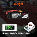 Lipo Battery 11.1V 2200mah 3S 30C 40C XT60 Connector Drone Battery  F450 Drone Battery, RC Plane Battery, RC Car Battery. 